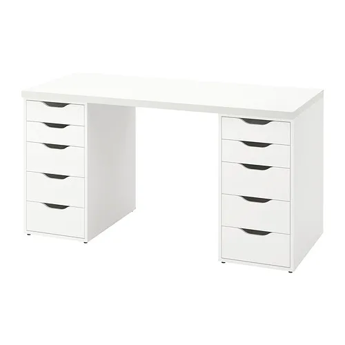 LAGKAPTEN/ALEX - 書桌/工作桌, 白色, 140x60 公分 | IKEA 線上購物 - PE832720_S4