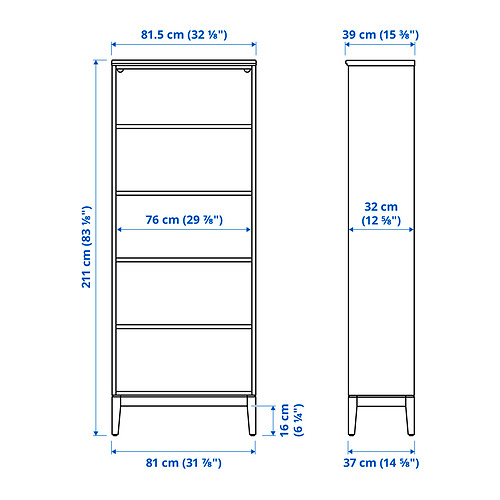 IDANÄS TV storage combination