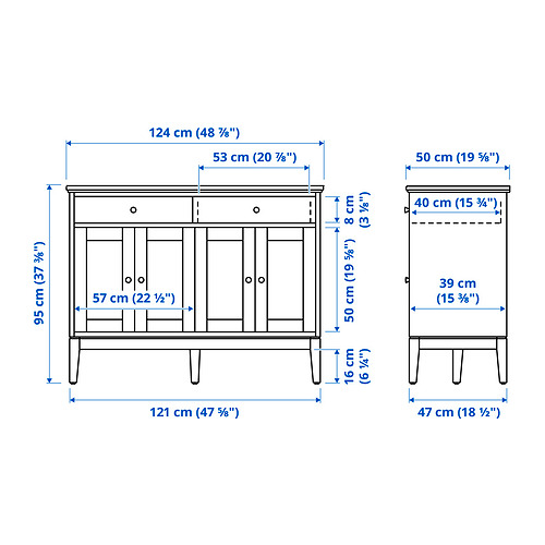 IDANÄS sideboard