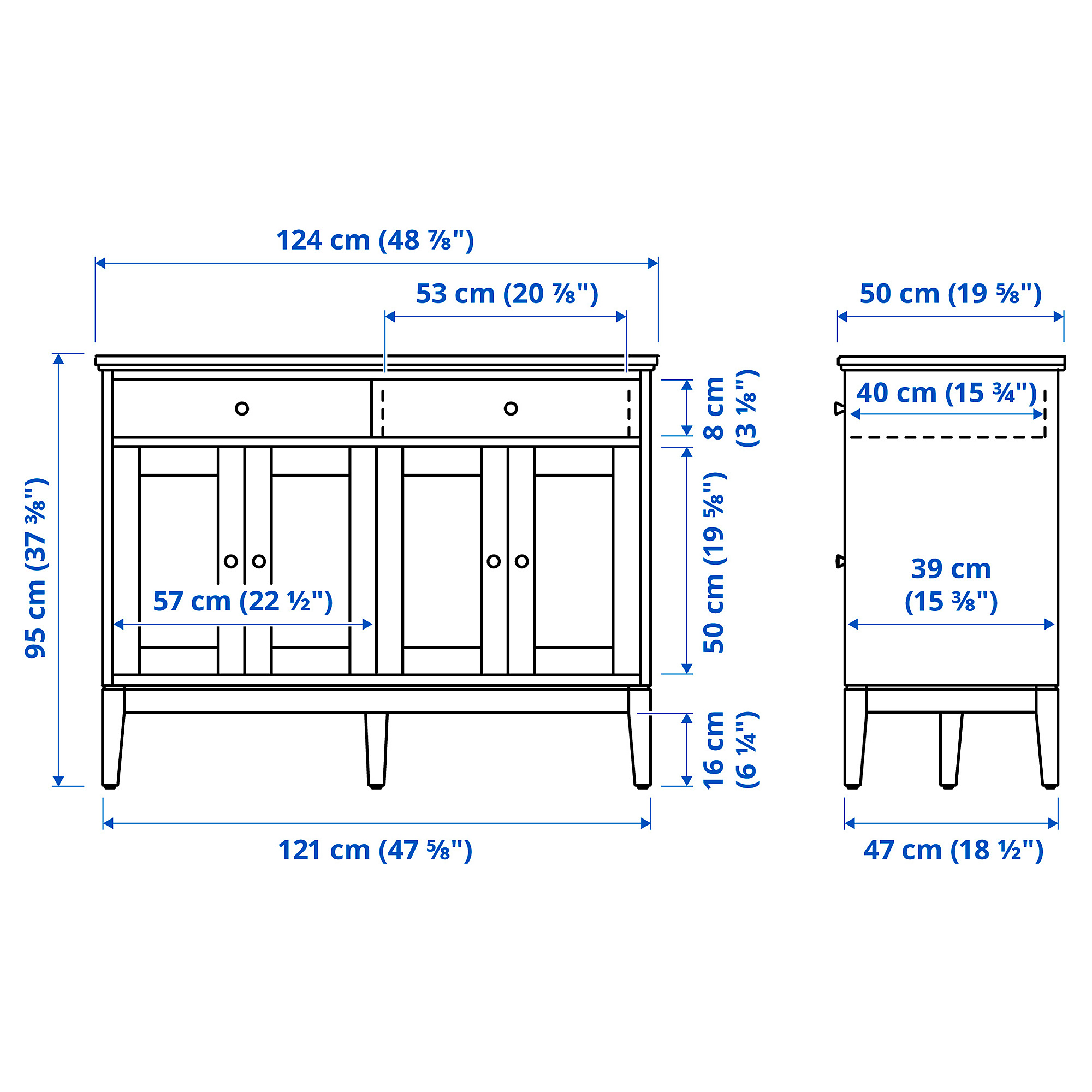 IDANÄS sideboard