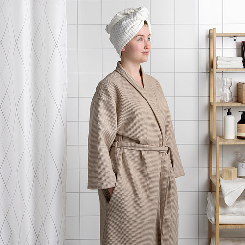 BJÄLVEN - 浴袍, 米色 | IKEA 線上購物 - PE832738_S4