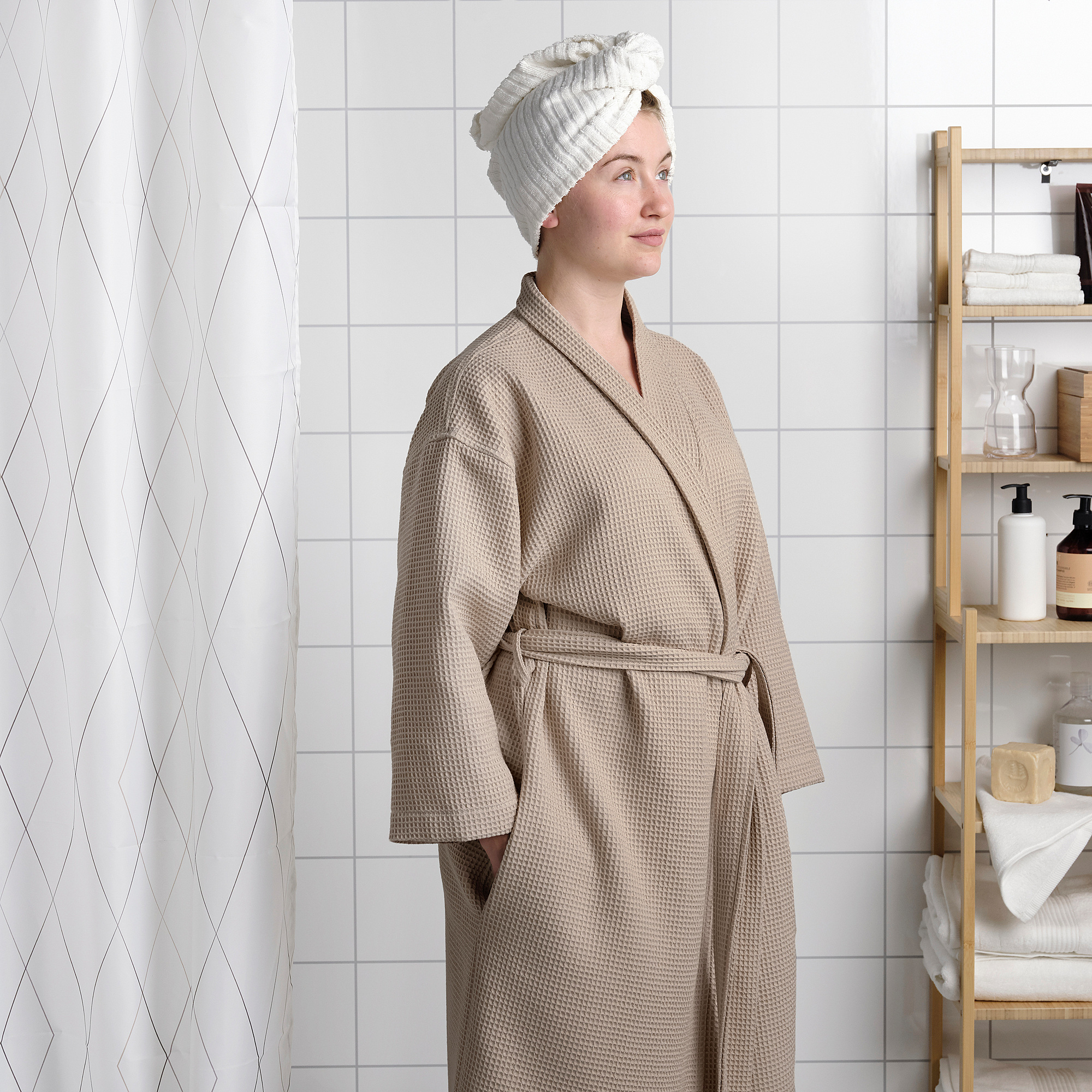 BJÄLVEN bath robe