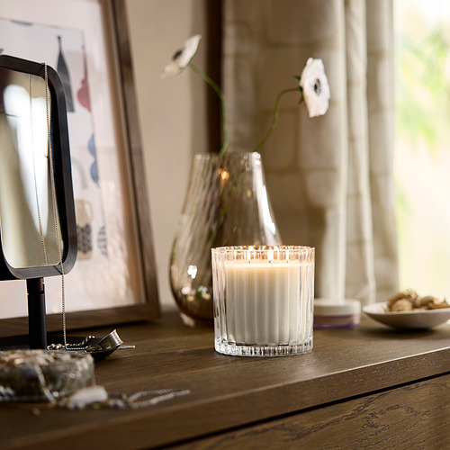 TOFSTÄRNA 2芯香氛杯狀蠟燭