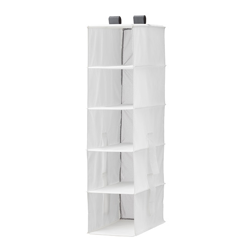 RASSLA - storage with 5 compartments, white, 25x40x98 cm | IKEA Taiwan Online - PE690685_S4