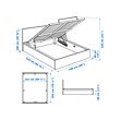 MALM ottoman bed