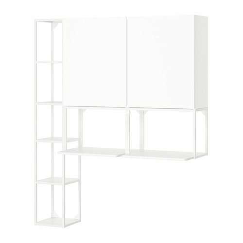 ENHET - 收納組合，白色，150x45x180 公分 | IKEA 線上購物 - E1013713_S4