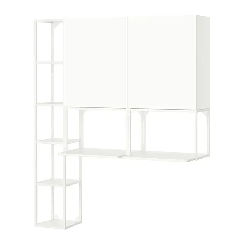 ENHET - 收納組合，白色，150x45x180 公分 | IKEA 線上購物 - E1013713_S4