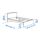 MALM - 單人床框, 染白橡木, 附LÖNSET床底板條 | IKEA 線上購物 - PE733692_S1