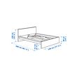 MALM bedroom furniture, set of 4
