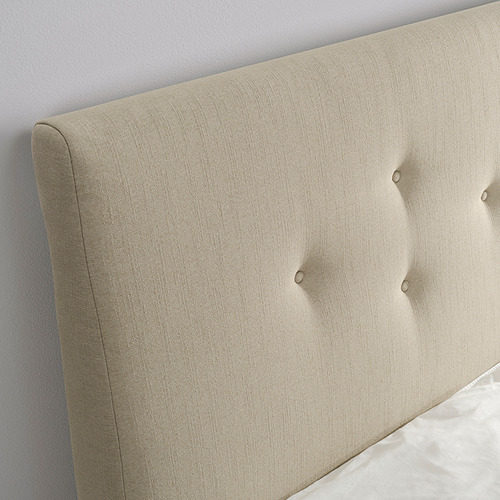 IDANÄS upholstered storage bed