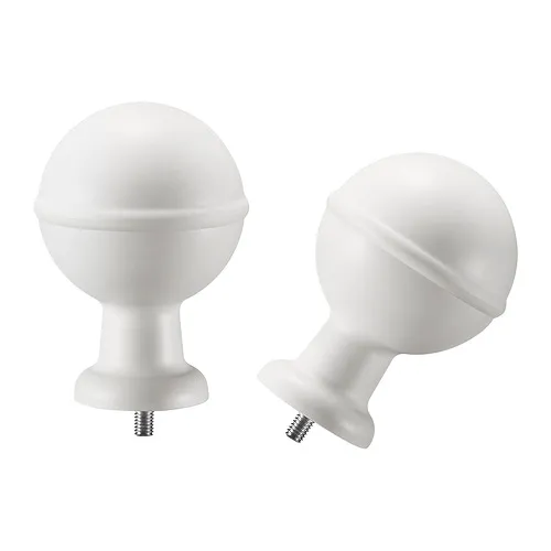 ALVARSTÅNDS - finials, 1 pair, white | IKEA Taiwan Online - E1013733_S4