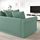 GRÖNLID - 4-seat sofa with chaise longue, Ljungen light green | IKEA Taiwan Online - PE690783_S1