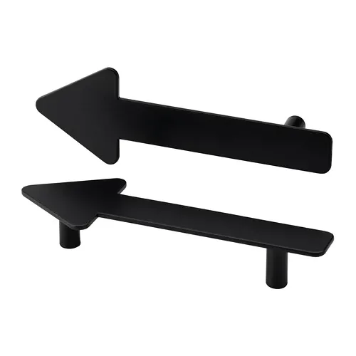 JÄRNSPARV - handle, black/arrow, 141 mm | IKEA Taiwan Online - PE775715_S4