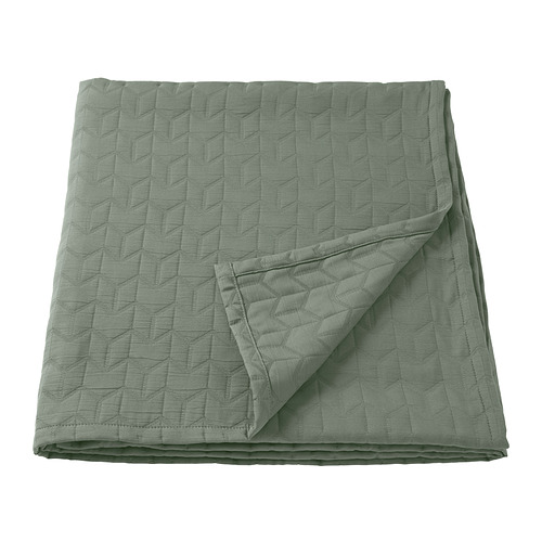 KÖLAX - bedspread, grey-green | IKEA Taiwan Online - PE832977_S4