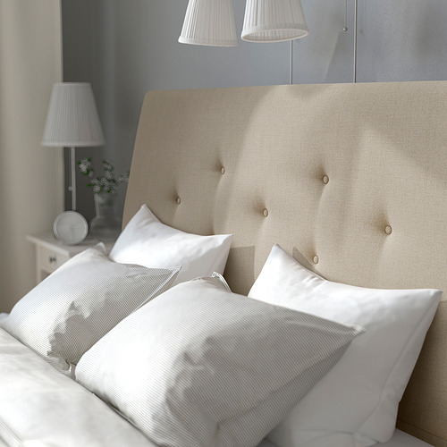 IDANÄS upholstered storage bed