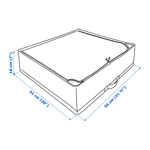 STUK - 收納盒, 白色/灰色 | IKEA 線上購物 - PE690835_S4