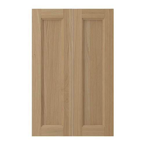 VEDHAMN 2-p door f corner base cabinet set