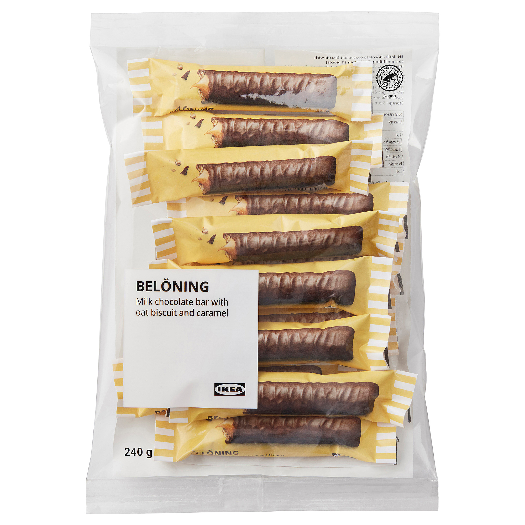 BELÖNING milk chocolate bar