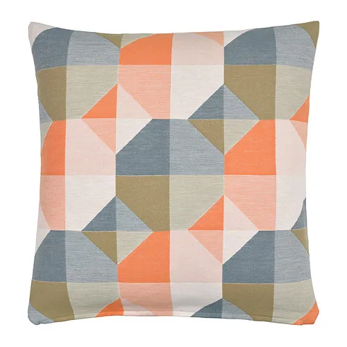 SVARTHÖ - 靠枕套, 橘色/彩色, 50x50 公分 | IKEA 線上購物 - PE942334_S4