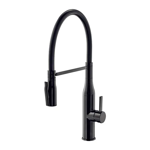 TOLLSJÖN - kitchen mixer tap/handspray, black polished metal | IKEA Taiwan Online - PE733827_S4