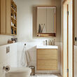 ÄNGSJÖN/BACKSJÖN wash-stnd w drawers/wash-basin/tap