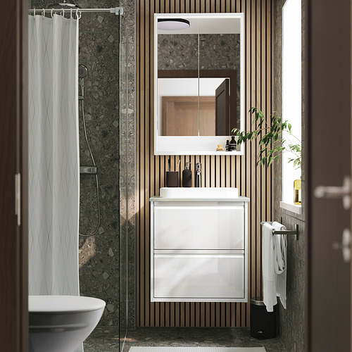 ÄNGSJÖN/BACKSJÖN wash-stnd w drawers/wash-basin/tap
