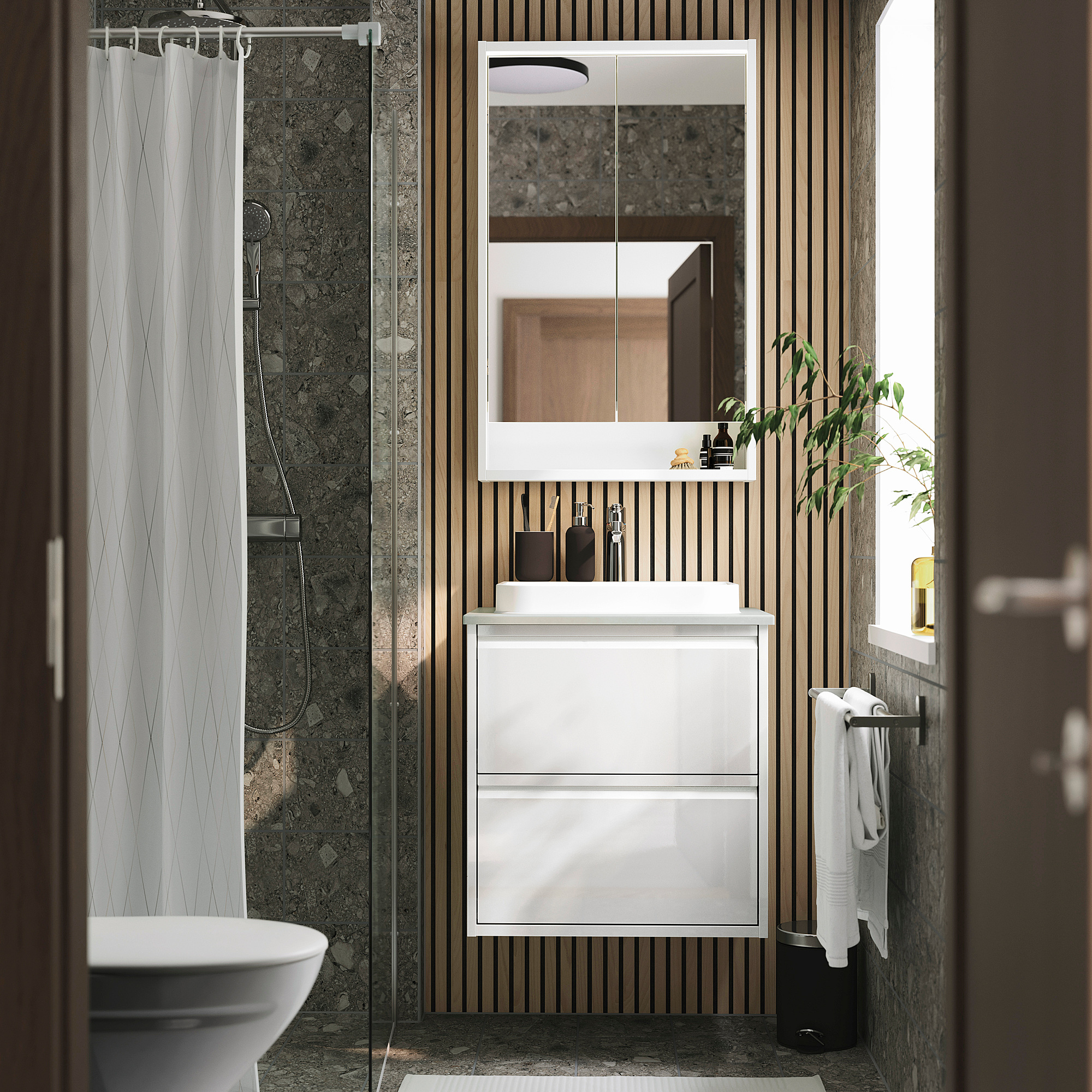 ÄNGSJÖN/BACKSJÖN wash-stnd w drawers/wash-basin/tap