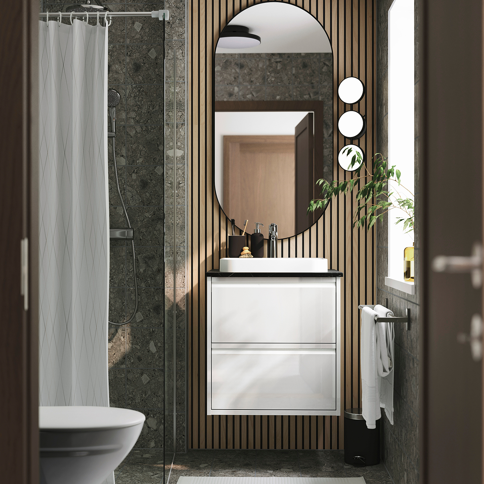 ÄNGSJÖN/BACKSJÖN wash-stnd w drawers/wash-basin/tap
