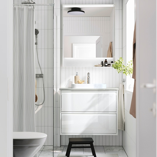 ÄNGSJÖN/BACKSJÖN wash-stnd w drawers/wash-basin/tap
