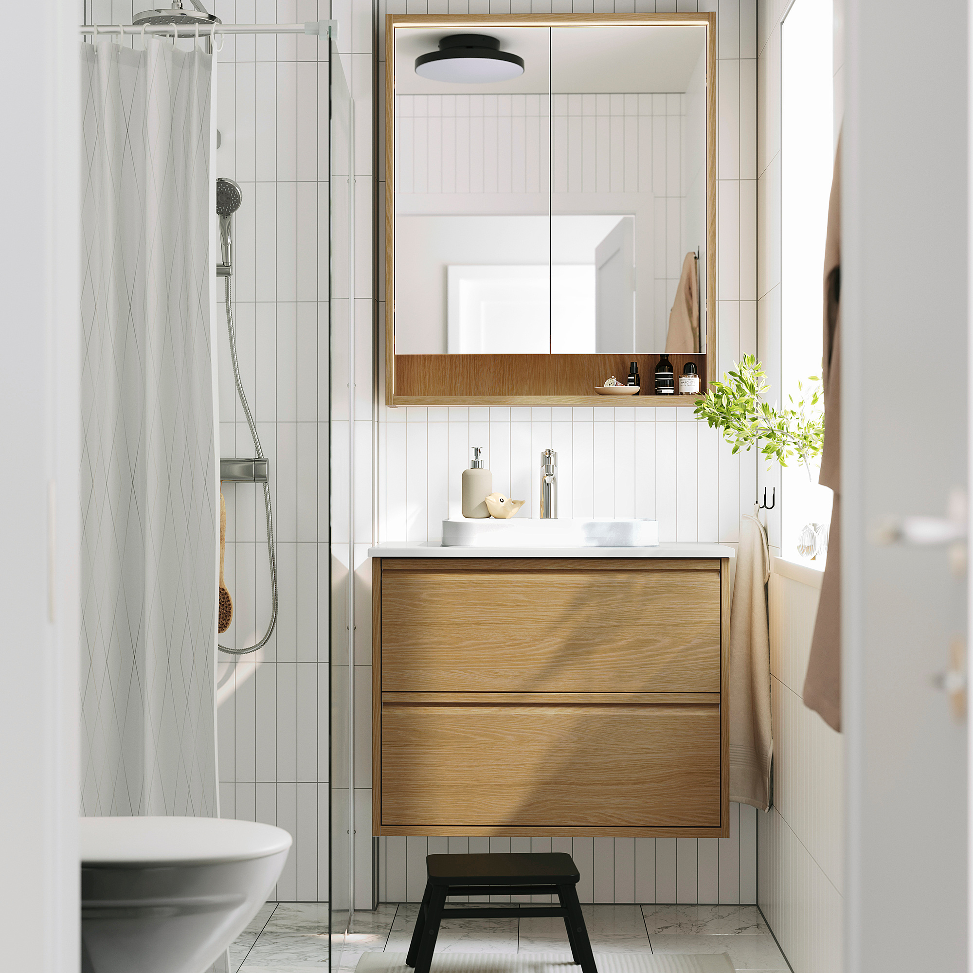 ÄNGSJÖN/BACKSJÖN wash-stnd w drawers/wash-basin/tap