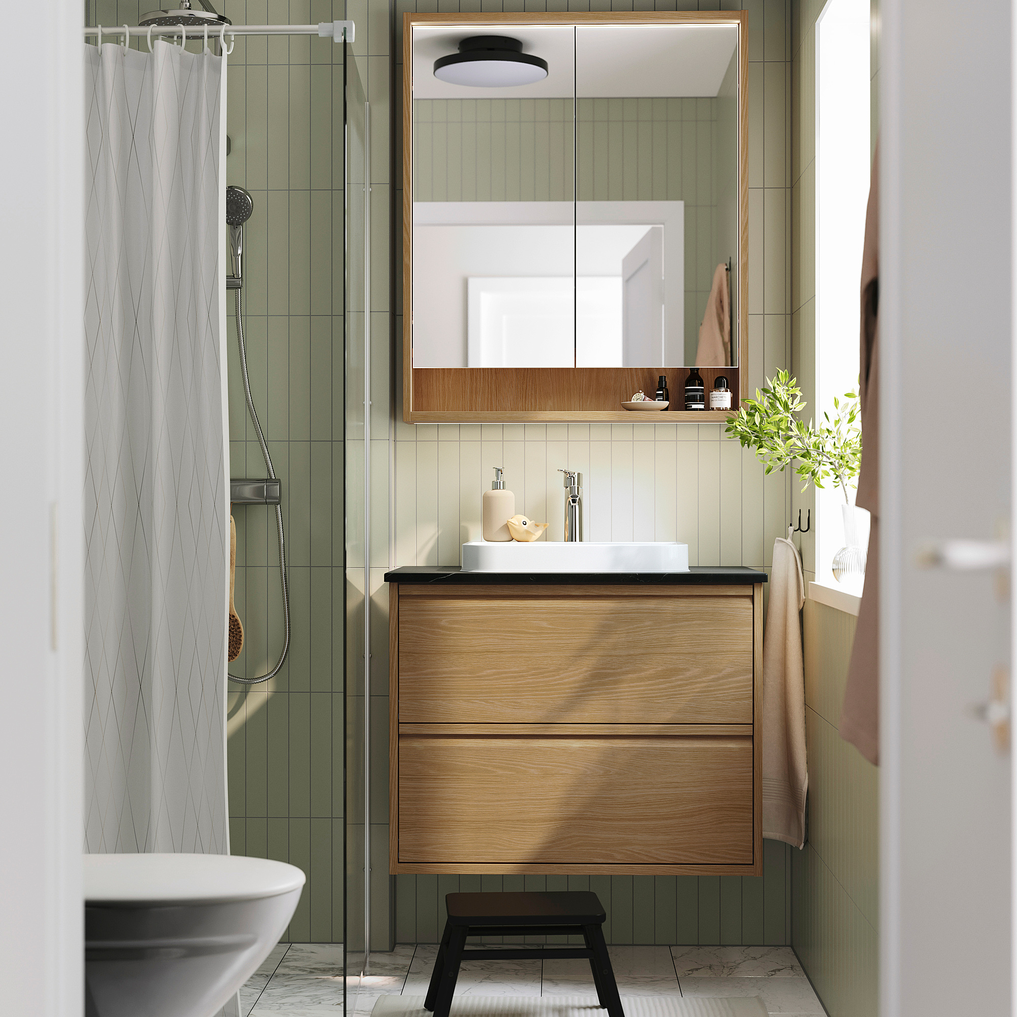 ÄNGSJÖN/BACKSJÖN wash-stnd w drawers/wash-basin/tap