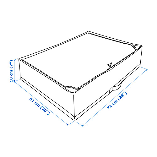 STUK - 收納盒, 白色/灰色 | IKEA 線上購物 - PE690933_S4