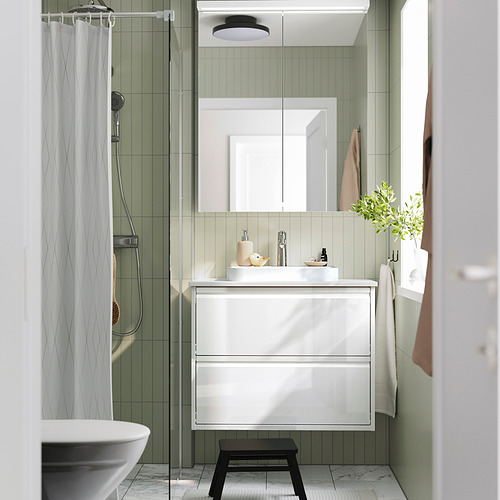 ÄNGSJÖN/BACKSJÖN wash-stnd w drawers/wash-basin/tap