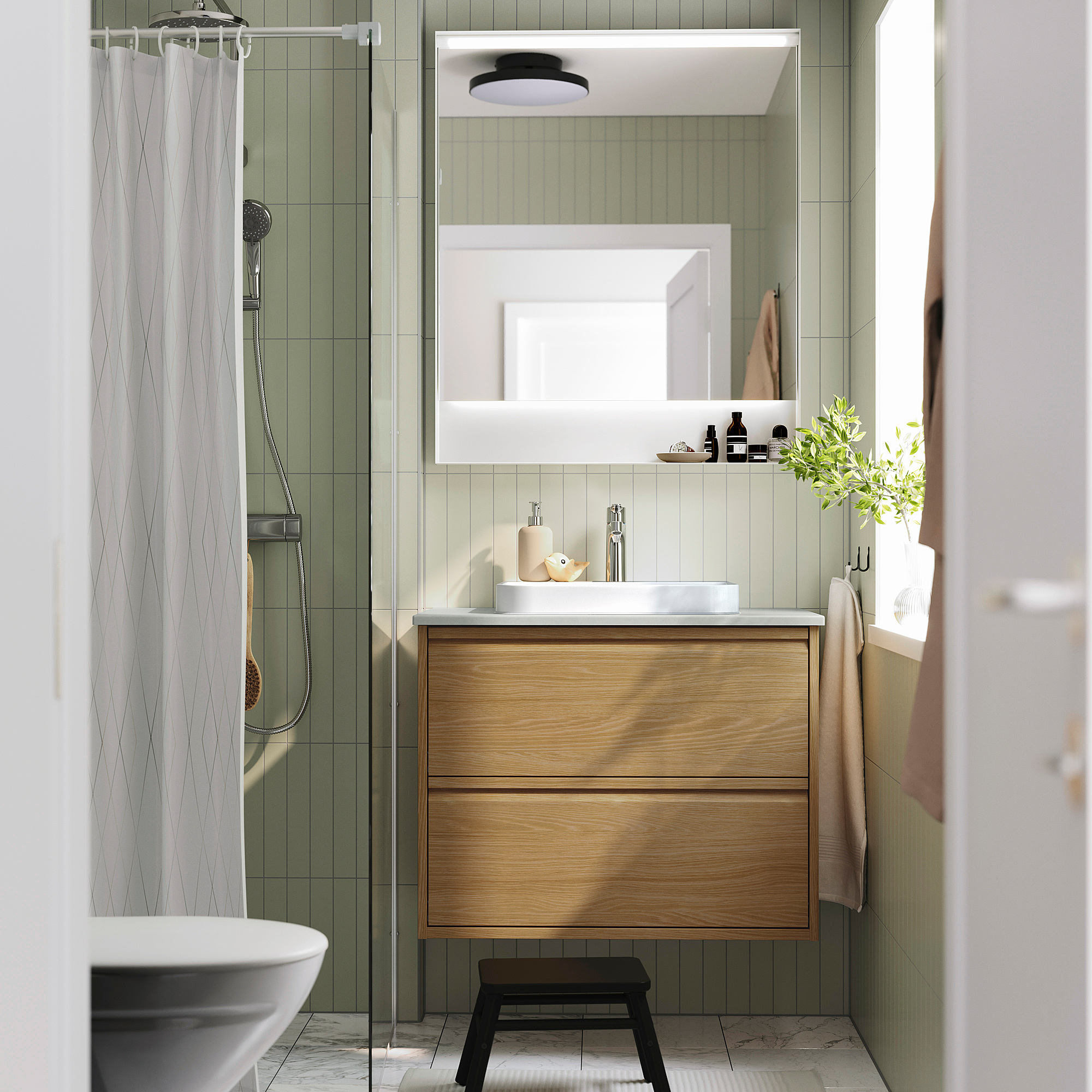 ÄNGSJÖN/BACKSJÖN wash-stnd w drawers/wash-basin/tap