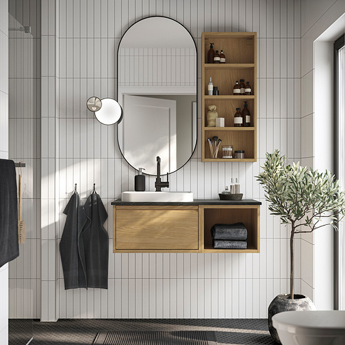 ÄNGSJÖN/BACKSJÖN wash-stand/wash-basin/tap