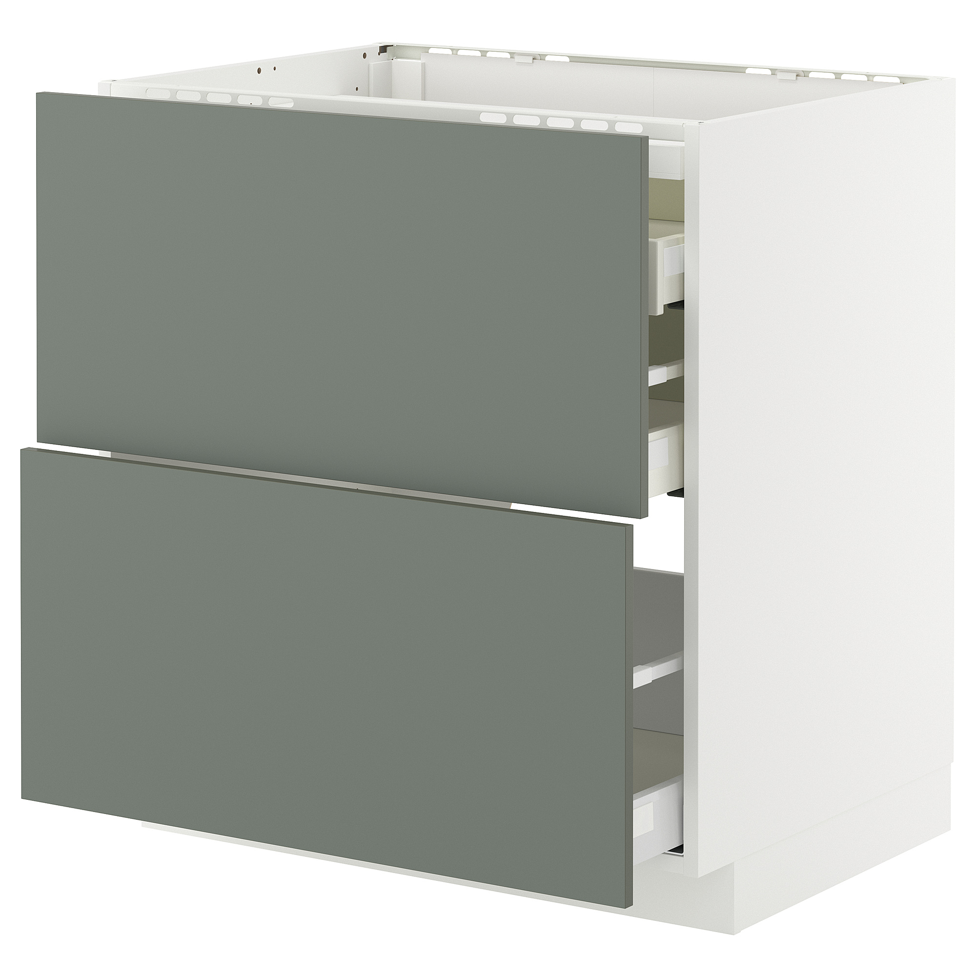 METOD/MAXIMERA base cab f hob/2 fronts/3 drawers