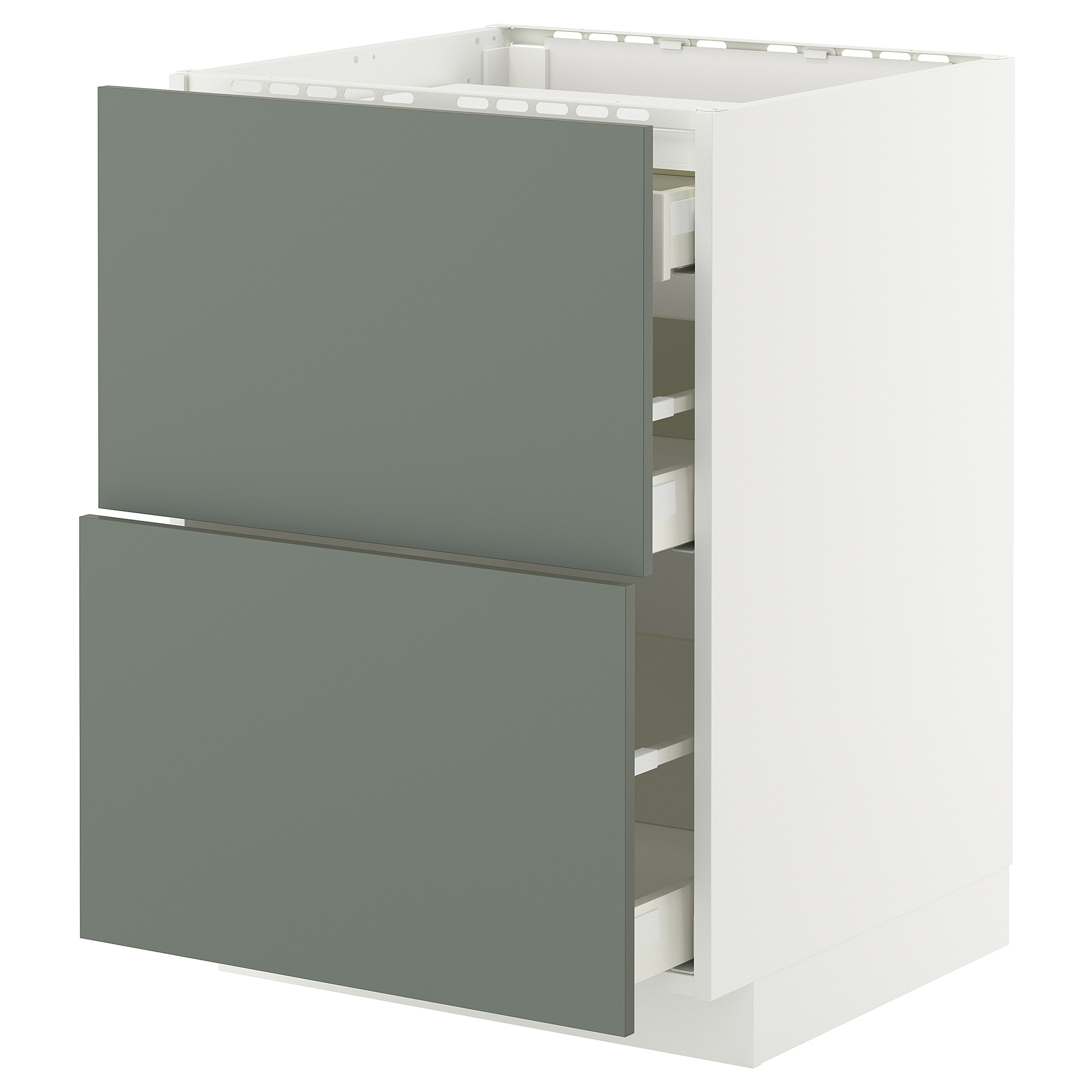 METOD/MAXIMERA base cab f hob/2 fronts/3 drawers