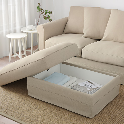GRÖNLID - footstool with storage, Sporda natural | IKEA Taiwan Online - PE675068_S4