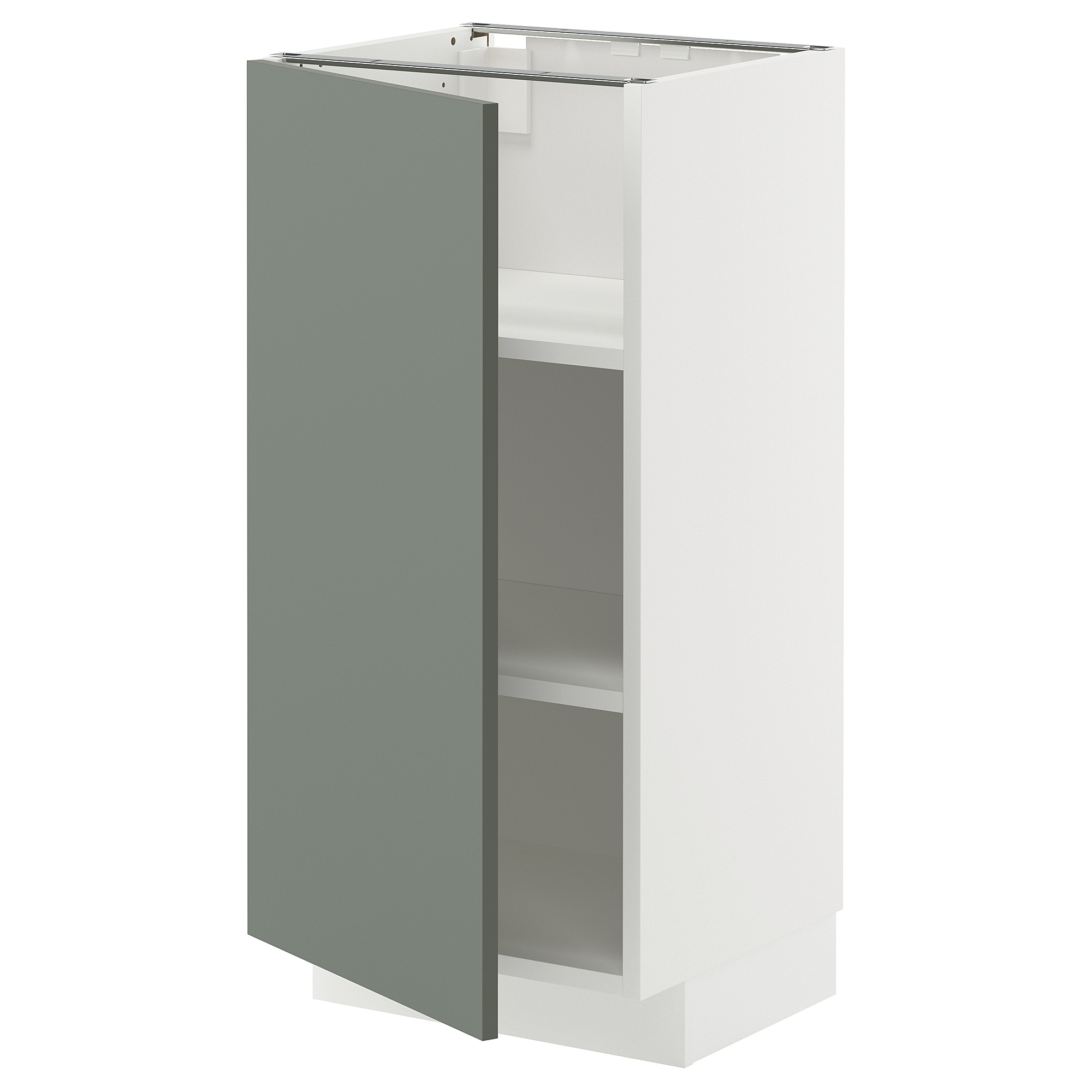 METOD base cabinet with shelves