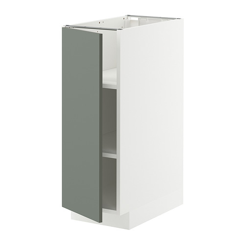 METOD base cabinet with shelves