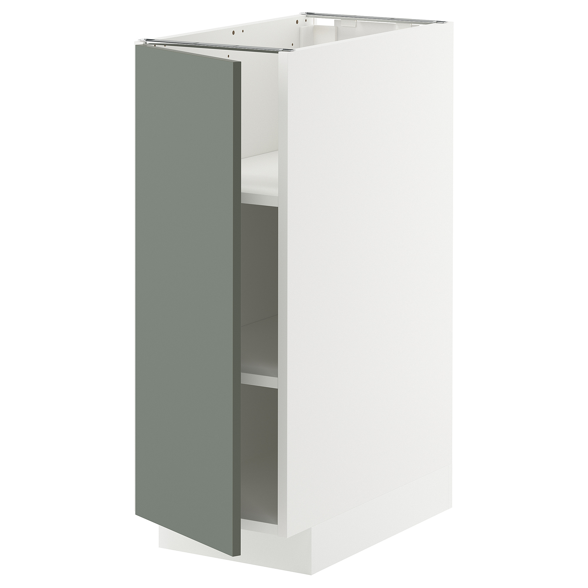 METOD base cabinet with shelves