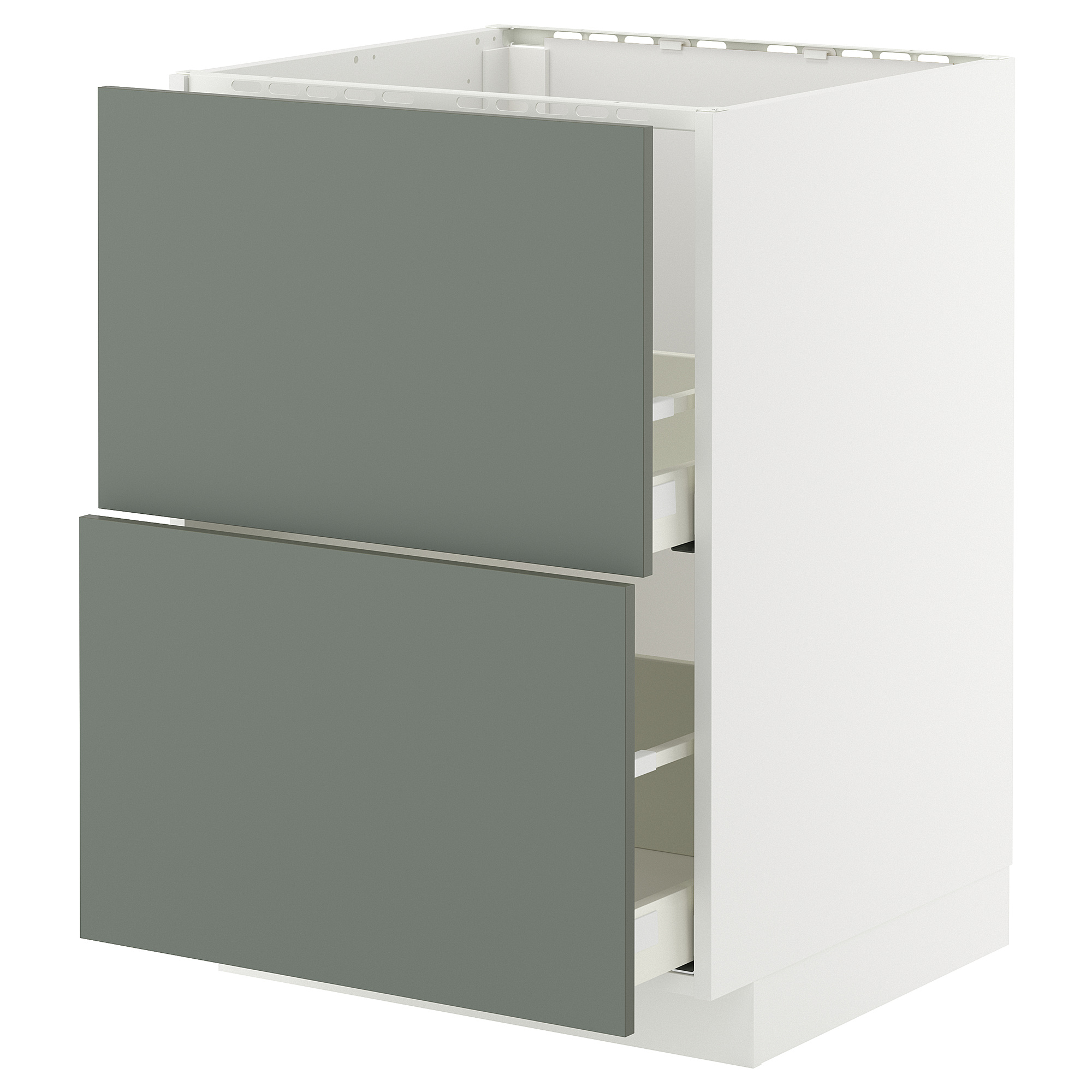METOD/MAXIMERA base cab f sink+2 fronts/2 drawers