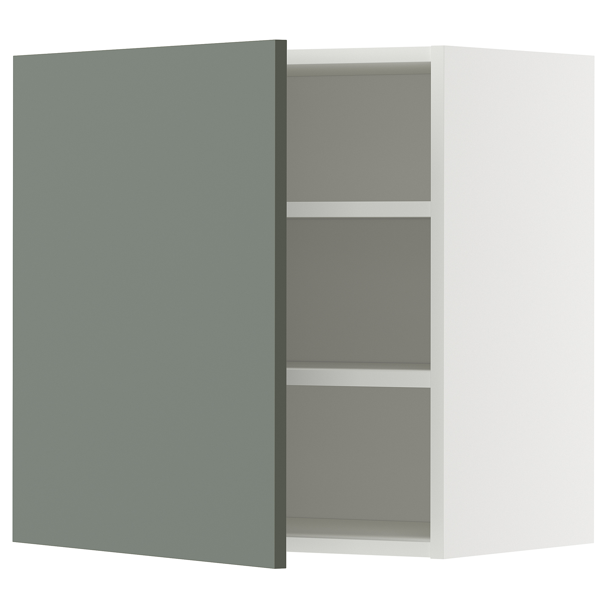 METOD wall cabinet with shelves