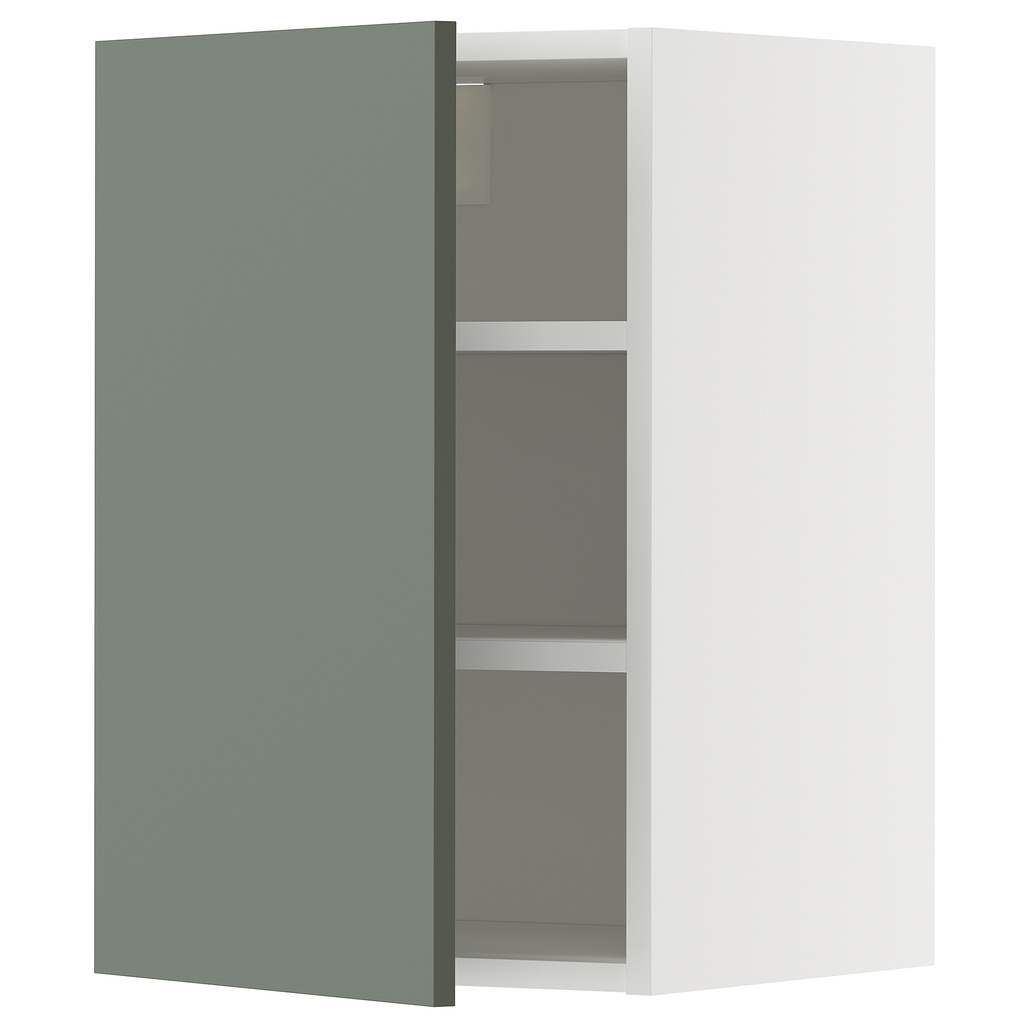 METOD wall cabinet with shelves