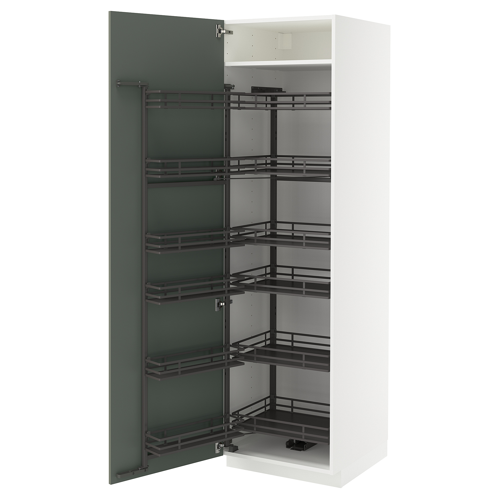 METOD high cabinet with pull-out larder