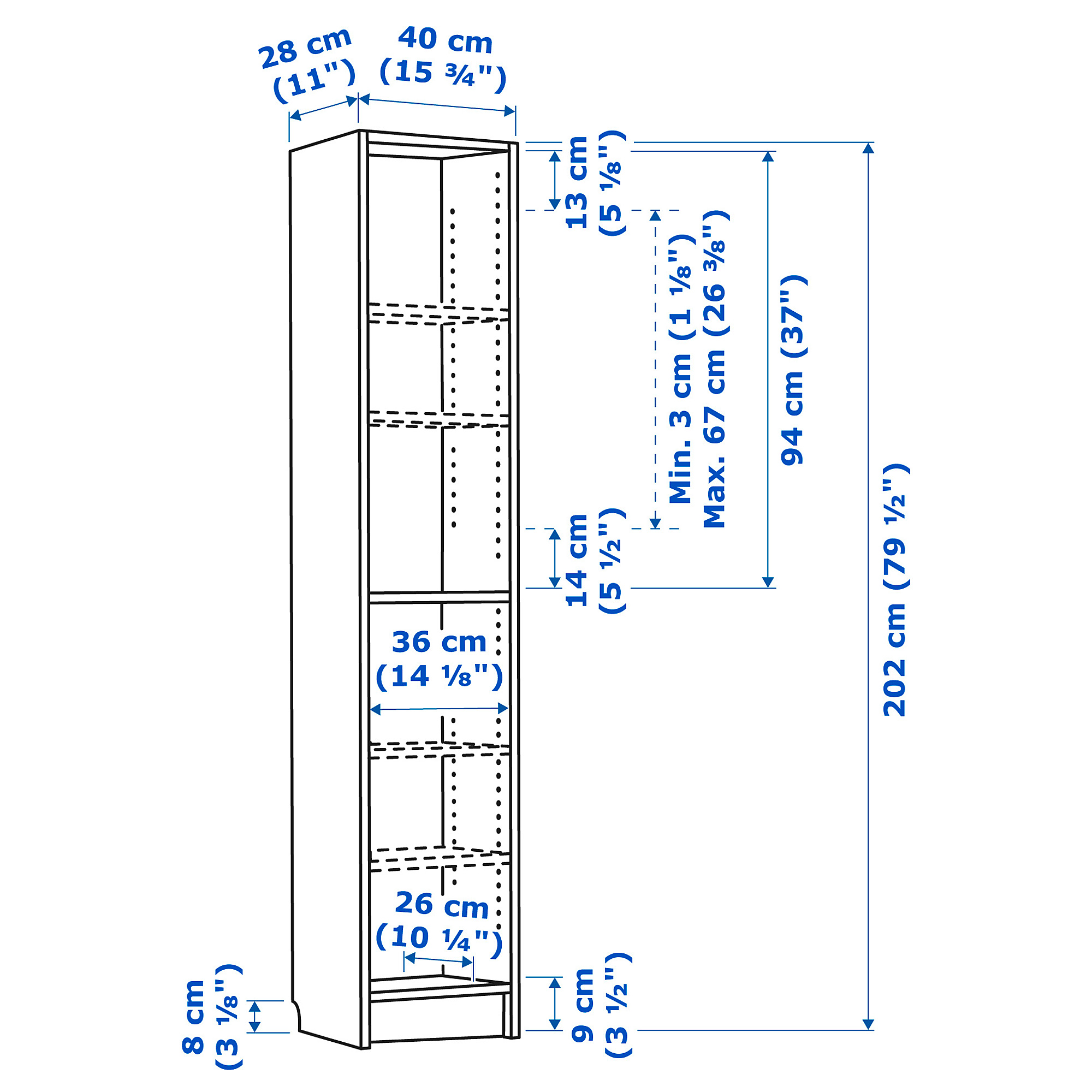 BILLY bookcase