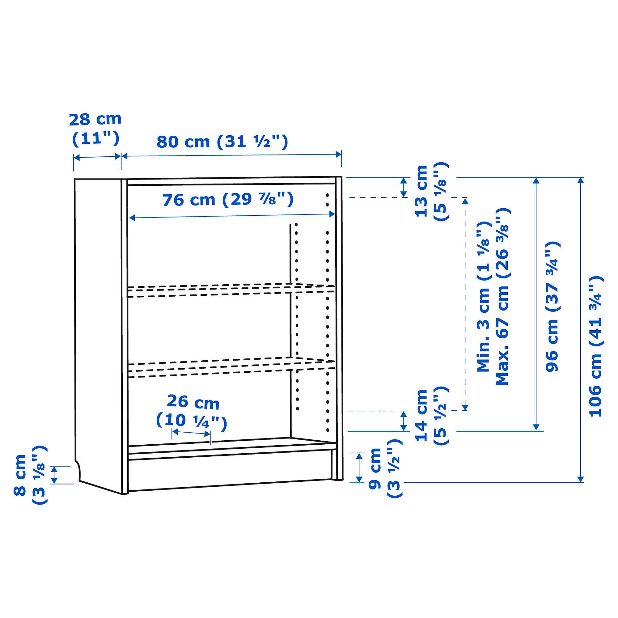 BILLY bookcase