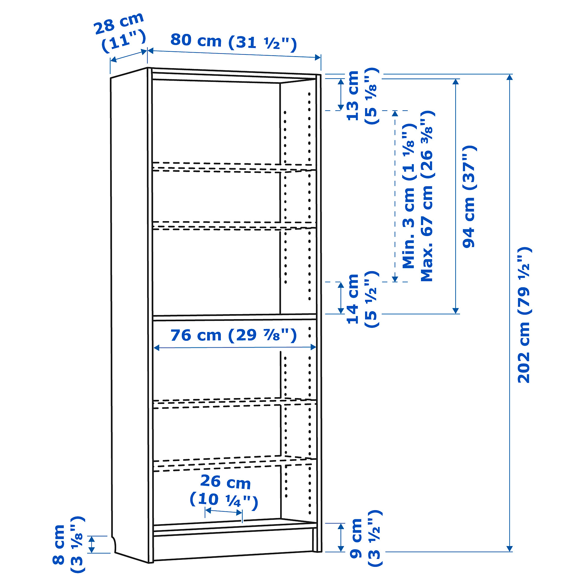 BILLY bookcase