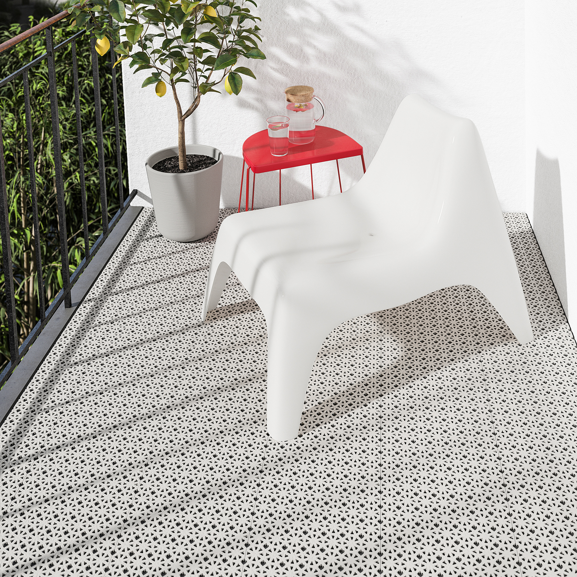 ALTAPPEN floor decking, outdoor