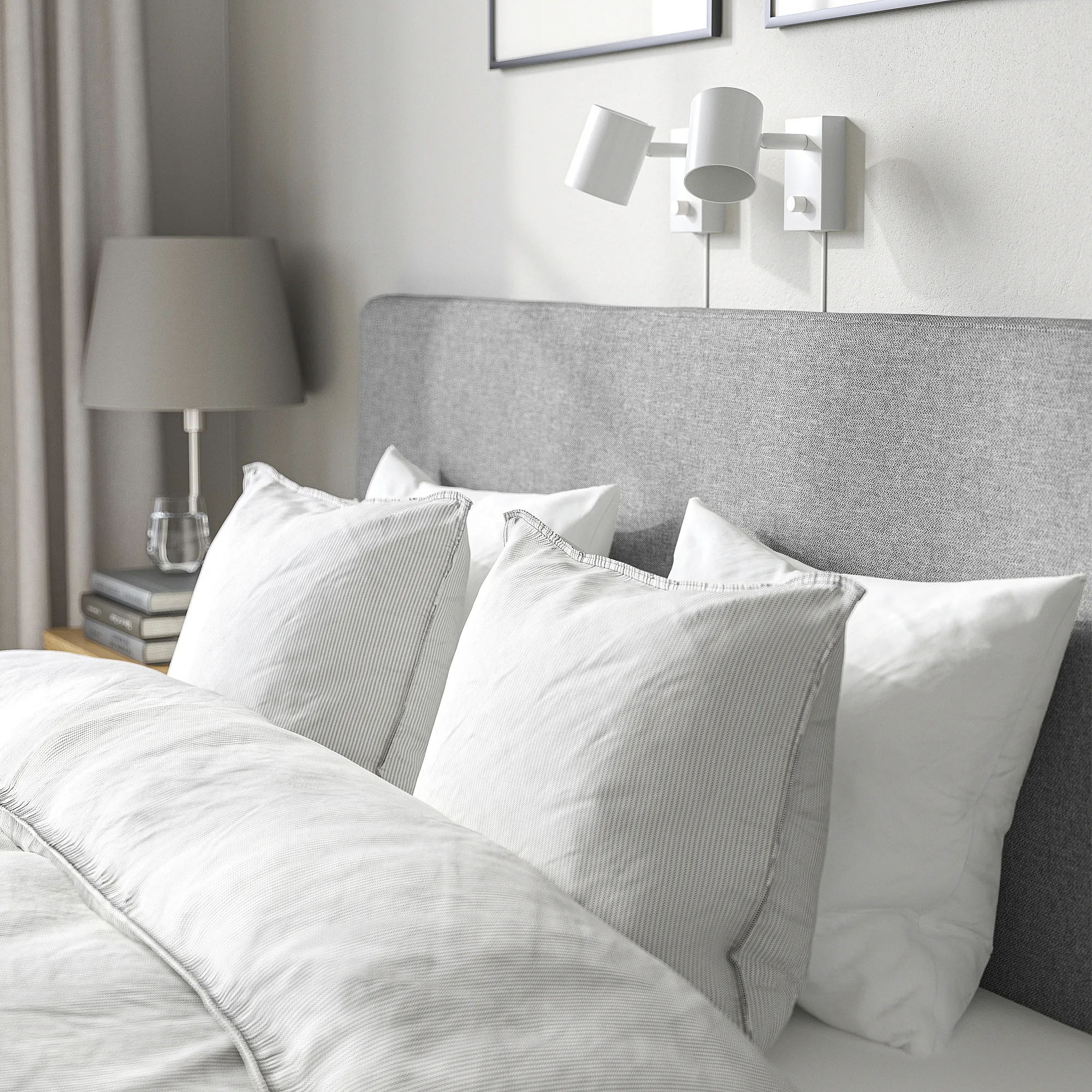 TÄRNKULLEN upholstered bed frame
